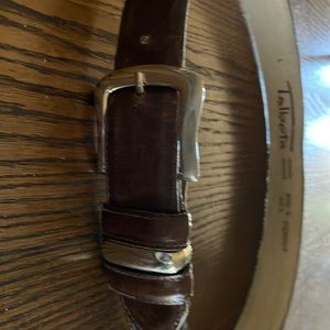 Talbots leather belt